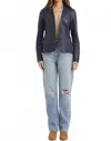 Jakett Allison Burnished Blazer In Indigo In Multi