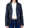 Jakett Meryl Vintage Leather Jacket In Midnight In Blue