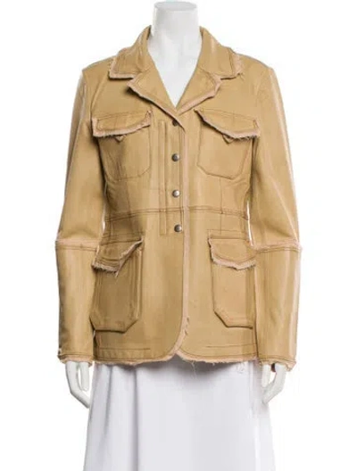 Pre-owned Jakett Utility Jacket W/ Tags In Neutral