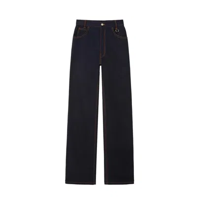 Jakke Blue Pierced Jeans - Navy In Black