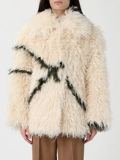 JAKKE FUR COAT JAKKE WOMAN COLOR CREAM,H63583078