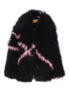 Jakke Cocoon Faux-fur Coat In Black