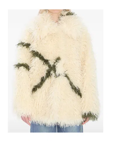 JAKKE JAKKE COCOON FAUX FUR COAT