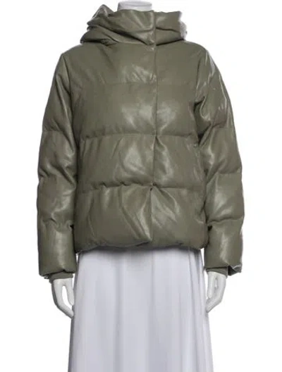Pre-owned Jakke Down Jacket In Green