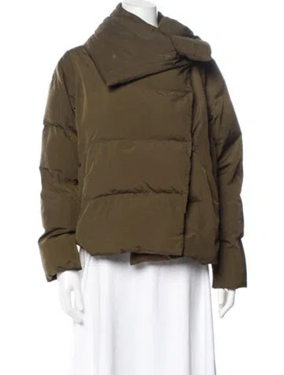 Pre-owned Jakke Down Jacket In Green