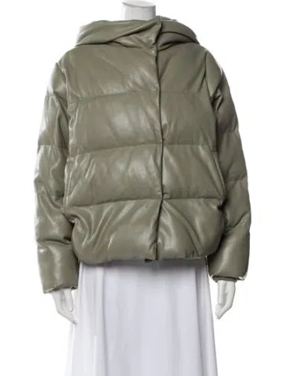 Pre-owned Jakke Down Jacket In Green