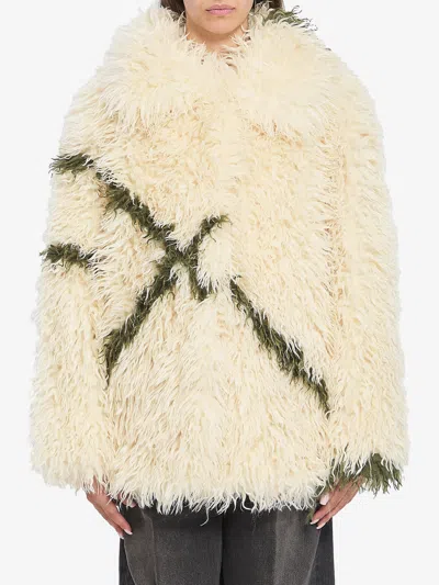 Jakke Cocoon Coat Jacket In White