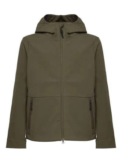 Jakke Hooded Zip-front Jacket In Green