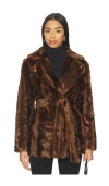 Jakke Paley Coat In Brown