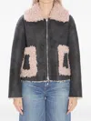 Jakke Reversible Zip-fastening Jacket In Black