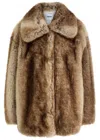 Jakke Rosemary Faux Fur Coat In Light Brown