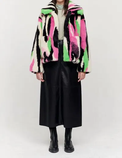 Jakke Traci Coat In Multi