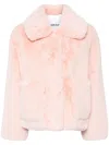 Jakke Traci Faux-fur Jacket In Pink
