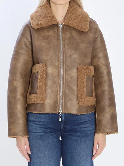 Jakke Vera Jacket In Brown