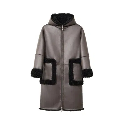 Jakke Women's Black / Green Nora Coat - Khaki Black In Black/green