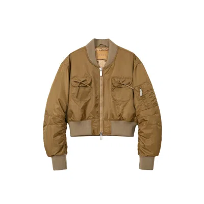 Jakke Women's Gold Lola Bomber Jacket - Medallion In Brown