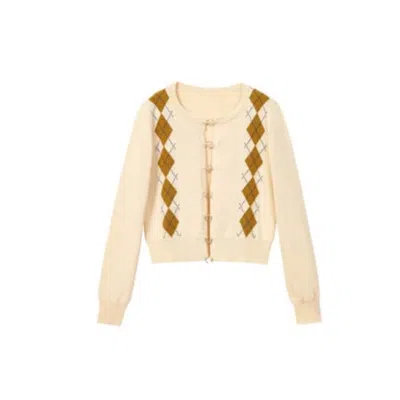 Jakke Women's Neutrals Cyra Cardigan - Cream