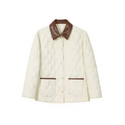 Jakke Women's Neutrals Field Jacket - Cream