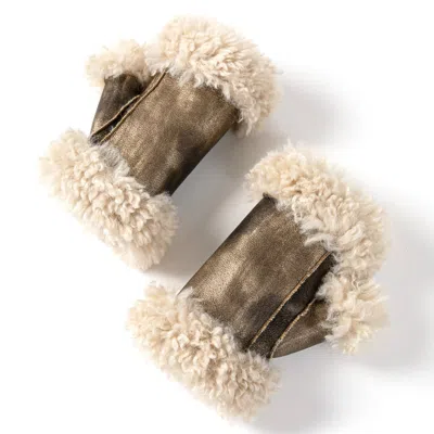 Jakke Women's Sandy Gloves - Antique Gold In Brown