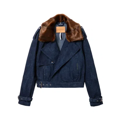 Jakke Women's Troop Jacket - Blue Denim