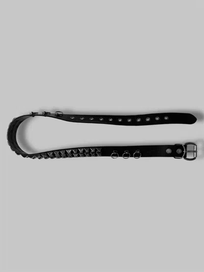 Pre-owned Jam Home Made X Number N Ine Jam Home Made 1999 Studded Hardware Belt In Black