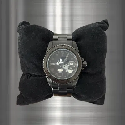 Pre-owned Jam Home Made X Number N Ine Number (n)ine Ss14 Mickey Mouse Watch