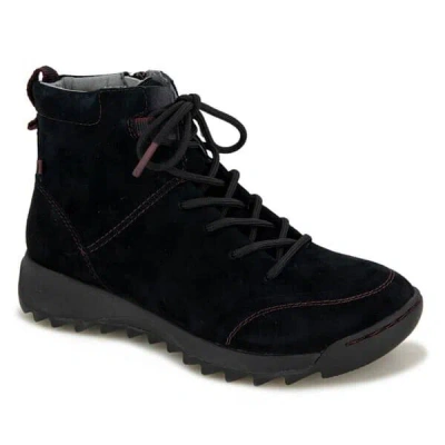Jambu Aria J3ara01-001 Boot Women's Us 6 Black Suede Round Toe Ankle Khd1457