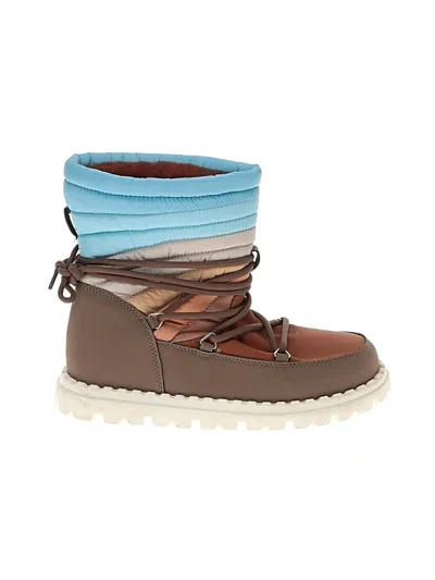 Pre-owned Jambu Boots In Brown