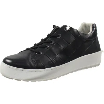 Jambu Chloe Womens Quilted Leather Casual And Fashion Sneakers In Black