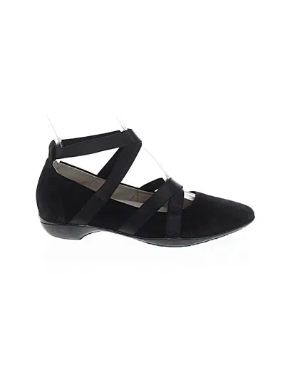 Pre-owned Jambu Flats In Black