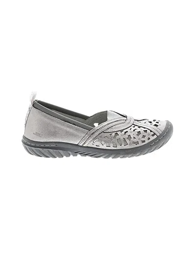 Pre-owned Jambu Flats In Gray