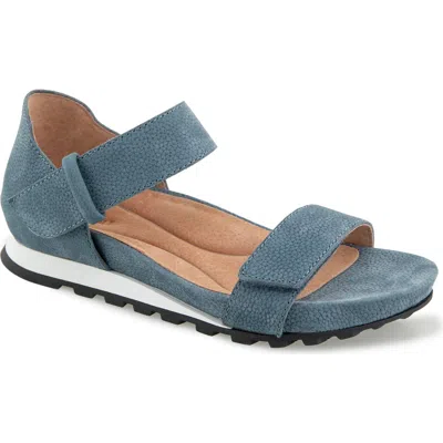 Jambu Linda Casual Wedge Sandal In Blue