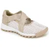 Jambu Mia Slip-on Sneaker In White/champagne