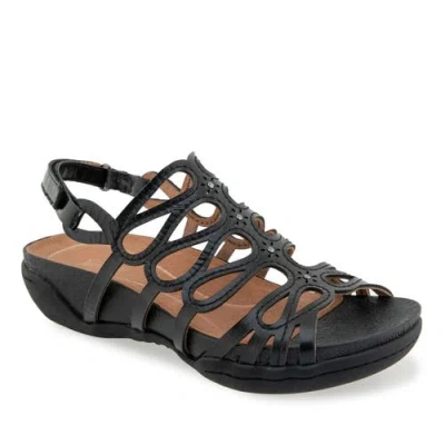Jambu Miriam Casual Flat Sandal In Black