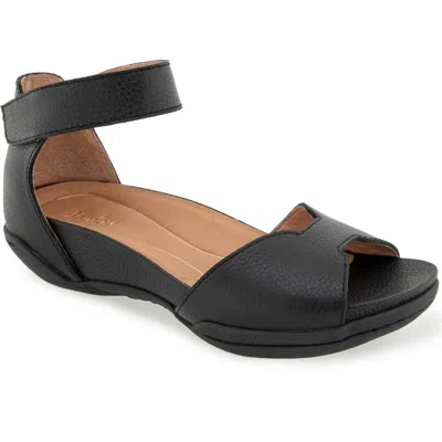 Jambu Missy Casual Flat Sandal In Black