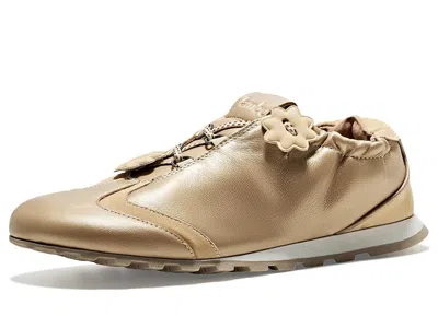 Jambu Noel Women's Shoes Beige: 8.5 M, Leather In Gold