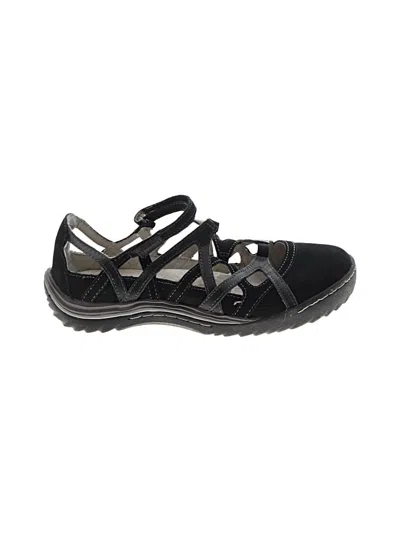 Pre-owned Jambu Sandals In Black
