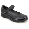 Jambu Tess Womens Adjustable Leather Mary Janes In Red