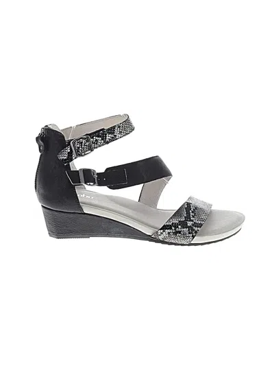 Pre-owned Jambu Wedges In Black