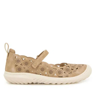 Jambu Women's Anne Flats In Taupe Shimmer In Multi
