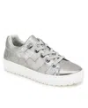 Jambu Women's Chloe Casual Round Toe Sneakers In Gunmetal