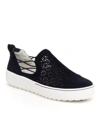 Jambu Women's Erin Casual Slip-ons In Navy
