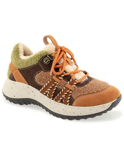 Jambu Women's Goldie Round Toe Sneakers In Tan Multi
