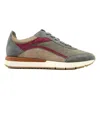 Jambu Jamie Mesh Sneaker In Olive In Gray