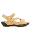 Jambu Women Makayla Sandal In Cork In Brown