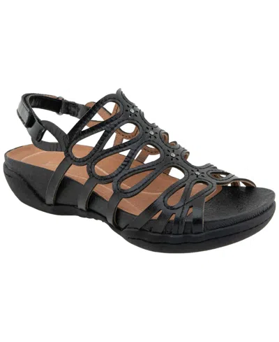 Jambu Women's Miriam Round Toe Sandals In Black