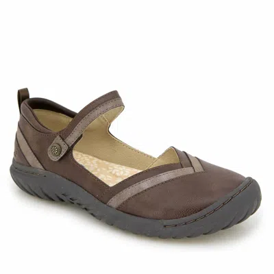Jambu Women's Raven Flat Shoes In Dark Brown Shimmer In Multi