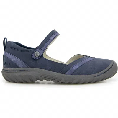 Jambu Women's Raven Mary Jane In Navy Shimmer In Blue