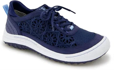 Jambu Women's Sunny Plant Based Sneaker In Dark Denim In Blue