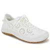 Jambu Women's Sunny Plant Sneaker Shoes In White In White
